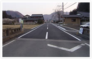 公共　地方道路交付金事業(交通安全)工事のイメージ